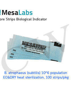Mesa Strip B. atrophaeus Dry heat/EO gas 10^6 (100pcs/pkg)