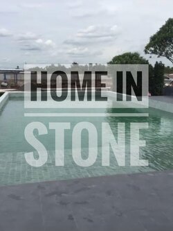 หินธรรมชาติ Green Sukabumi ปูสระว่ายน้ำ เขียว สวย