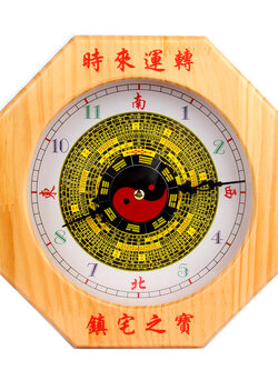 นาฬิกาเข็มทิศหยิน-หยาง ป้องกันสิ่งชั่วร้ายเข้าบ้าน, แก้ฮวงจุ้ยผลิตตามหลังฮวงจุ้ย