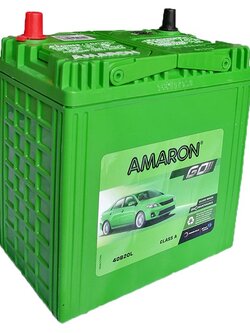 แบตเตอรี่รถยนต์ Amaron 46b24L/R GO