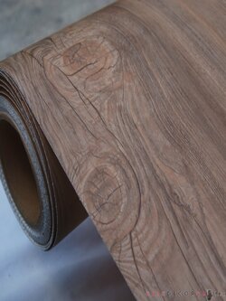 พีวีซีปูพื้น ลายไม้ Natural-Wood JP-009 หน้ากว้าง 100 ซม หนา 0.6 มม ยาวเมตรละ