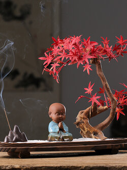 กระถางบอนไซต้นเมเปิ้ลสไตล์จีน ดินเผาคุณภาพสูงจากประเทศจีน