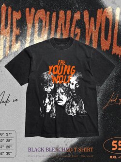 The Young Wolf 'Made in Land of Smile' T-Shirt