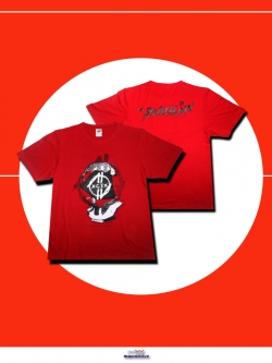 NOBUNA : T-SHIRT ลาย THE REBELLION (สีแดง)