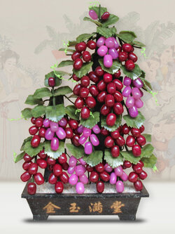 องุ่นหยกมงคล เครื่องประดับปรับฮวงจุ้ย ค้าขายดีมีกำไร เสริมความมั่งคั่งร่ำรวย