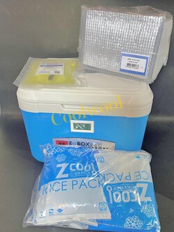 กล่องขนส่งควบคุมอุณหภูมิ 2-8C, Digital Display