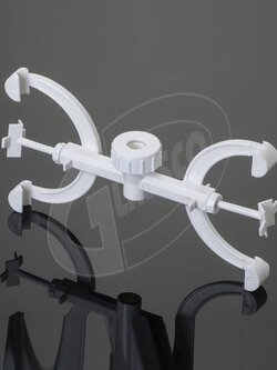 Plastic PP Buretter Clamp Single ที่จับบิวเรตพลาสติก