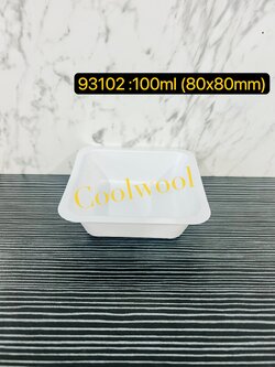 Weighing Boat จานชั่งสาร ชนิดสี่เหลี่ยม(1000ชิ้น/แพ็ค)