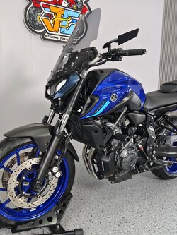 🛸 ตัวใหม่จอสี YAMAHA MT07 จดปี 2024 โมเดล23 รถมือเดียวมีทรงพร้อมใช้