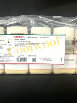 Himedia™ EGG YOLK EMULSION, 100 MLx5 ขวด