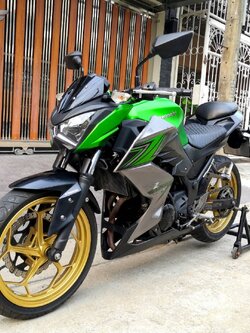 Z300abs ปี 2017 โปรแรงส์💥รวมออกรถ ⭕️ บาท พร้อมผ่อนสบายๆเพียง 2,890 ×4 ปีเท่านั้น 😎รถมือเดียวเดิมๆไมล์หมื่นกว่าโล 🎌