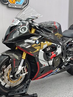 🦈 ฉลามบุก....ชุดแต่ง Full Carbon‼️ BMW S1000RR abs PRO กลางปี 2017 สุดจัดในย่านนี้ 💥 Serviceใหญ่แล้ว