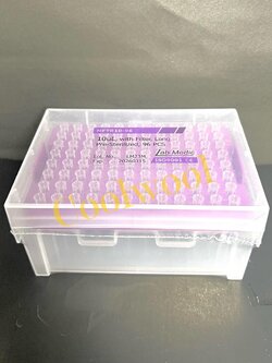 กล่องใส่ปิเปตทิปพร้อมตัวกรอง pipette tip w/ filter sterile, Lab medic