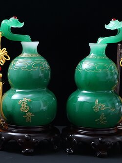 น้ำเต้าหยกเรียกทรัพย์ เครื่องประดับปรับฮวงจุ้ยเสริมความมั่งคั่งร่ำรวย