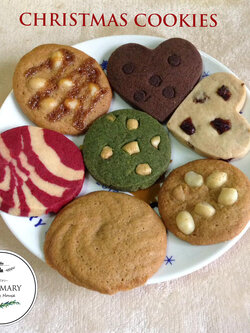 คุ้กกี้ปาร์ตี้เซท Party Cookies Set (Christmas Cookies/ New Year Cookies) - ชุดเล็ก