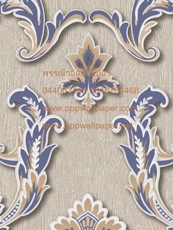 วอลเปเปอร์ลายสไตล์โมเดิร์นลายหลุยส์