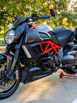 👹ปีศาจในตำนาน👹#Diavel1200 RedCarbon ปี2013