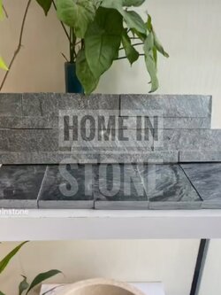 หินธรรมชาติ Silver grey wall panel