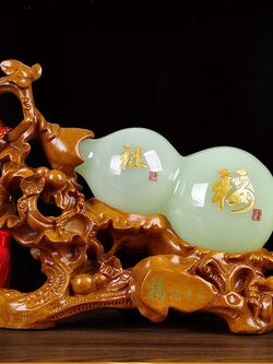 เถาน้ำเต้าหยกเรียกทรัพย์ เครื่องประดับปรับฮวงจุ้ยเสริมความมั่งคั่งร่ำรวย