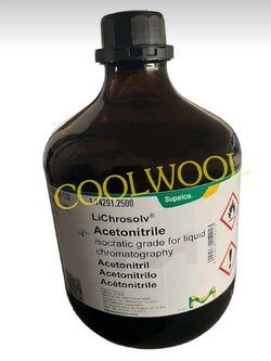 MERCK™ Acetonitrile gradient grade for liquid chromatography 2.5 L