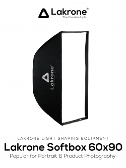 Lakrone Softbox 60x90 โคมไฟซอฟบ๊อกขนาด 60x90 ซม. (Bowen Mount)
