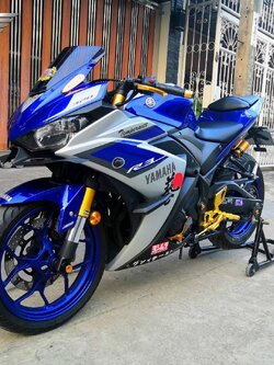 #YZF #R3 ปี2015 ของแต่งเกิน8หมื่น (แค่ท่อกับโช้คปาไป4หมื่นแล้ว) รถบ้านมือเดียว ไมล์6,xxxโลแท้