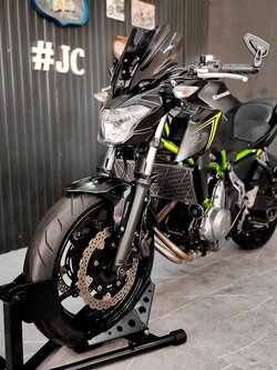 Z650abs ปี 2018 รถบ้านมือเดียวเกรด🅰️
