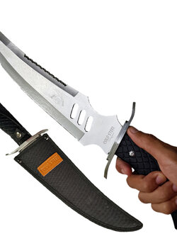มีดใบตาย มีดทรงเปอร์เซีย COLD STEEL Conqueror ขนาด 16.1 นิ้ว (41 ซม.) พร้อมซองไนล่อนร้อยเข็มขัดสำหรับเก็บมีด