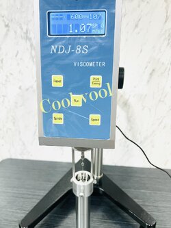 เครื่องวัดความหนืด Viscosity meter-NDJ-8S+ L0 Spindle วัดความหนืดต่ำ 1 m.Pas