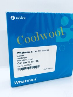 กระดาษกรองเบอร์ 41 Ashless -pore size 25µm-whatman