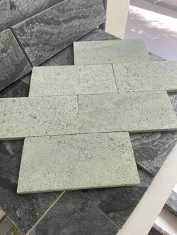 หินธรรมชาติ ปูสระว่ายน้ำ Green Sukabumi 10x20