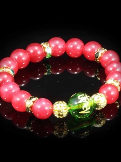 เครื่องประดับสำหรับคนเกิดวันอาทิตย์ สร้อยข้อมือหินอาเกตสีแดง