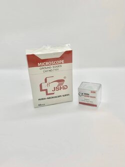 สไลด์ใส พร้อมกระจกปิดสไลด์