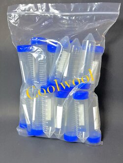 หลอดปั่นเหวี่ยงพลาสติก -Non-sterile Centrifuge tube 15ml,50ml
