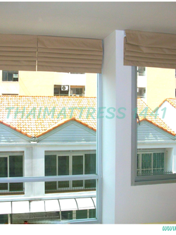 ผ้าม่านพับกันแสงแดด & UV : Roman Blind
