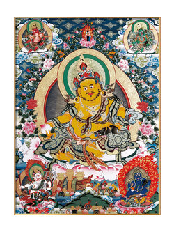 #ภาพวาดทังก้า(Thangka)ภาพวาดทิเบต ทังก้า มันดาลา พุทธศิลป์ชั้นสูง