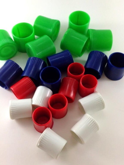 Test Tube Cap, ฝาปิดหลอดทดลอง(100ชิ้น/pkg)