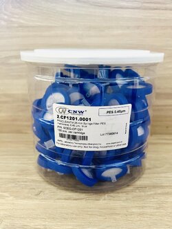PRECLEAN™ 25 mm Syringe Filter PES membrane(100/pkg)
