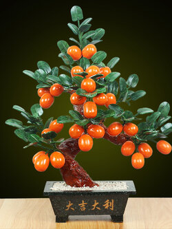 ส้มจีนหยกมงคล เครื่องประดับปรับฮวงจุ้ย ค้าขายดีมีกำไร เสริมความมั่งคั่งร่ำรวย