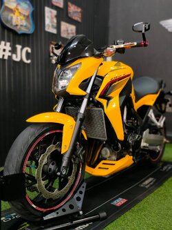 ถูกใจทั้งคนสั้น-ทั้งคนยาว 🤟 มาแว้วโปรดี...รถดีราคาเบาๆ‼️ HONDA CB650F จดปี14 รถบ้านทรงดี_มีอนาคต_ออกรถ99บาท ⁉️