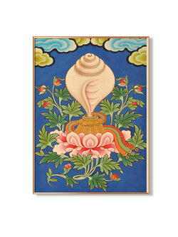 #ภาพวาดทังก้า(Thangka)ภาพวาดทิเบต ทังก้า มันดาลา พุทธศิลป์ชั้นสูง