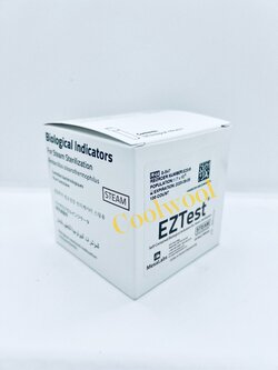 EZ test Steam G. stearothermophilus 10^6(100 bot/pkg)