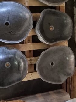 อ่างล้างหน้าหินธรรมชาติ สวยจริง รีบจัดเลย