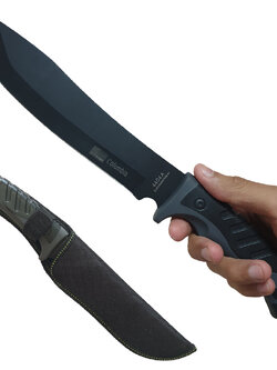 มีดพก มีดใบตาย Columbia 4404A ขนาด 12.8 นิ้ว (32 ซม.) พร้อมซองไนล่อนร้อยเข็มขัดสำหรับเก็บมีด