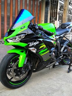 สายSportห้ามพลาด❗️ Ninja ZX6R 🎌 จดปี 2019 มือเดียวแต่งสวยพร้อมซิ่ง💨