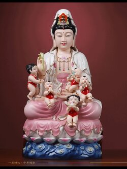 พระโพธิสัตว์กวนอิม เซรามิกเนื้อหยกคุณภาพสูง บูชาเพื่อเสริมศิริมงคล นำชีวิตสู่สิ่งดีๆ