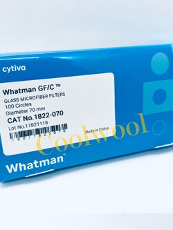 กระดาษกรองใยแก้ว GF/C (100/pkg)-whatman