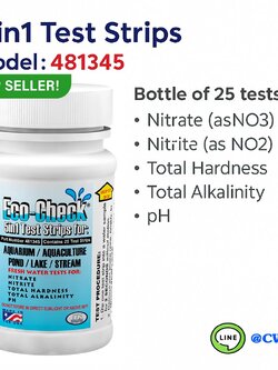 Eco-Check® 5 in1 Test Strips (25test/ชุด)