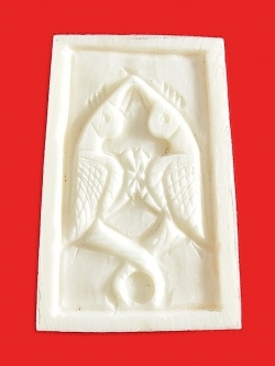 สาริกามหาเสน่ห์คู่แกะจากเปลือกงาช้างแท้ หลวงพ่อแล วัดพระทรง จ.เพชรบุรี