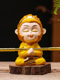ตุ๊กตาดินเผาเห้งเจีย Monkey King เสริมมงคล,ตบแต่งห้อง